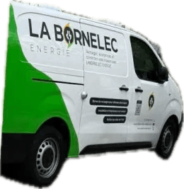 La camionnette LABORNELEC-ÉNERGIE